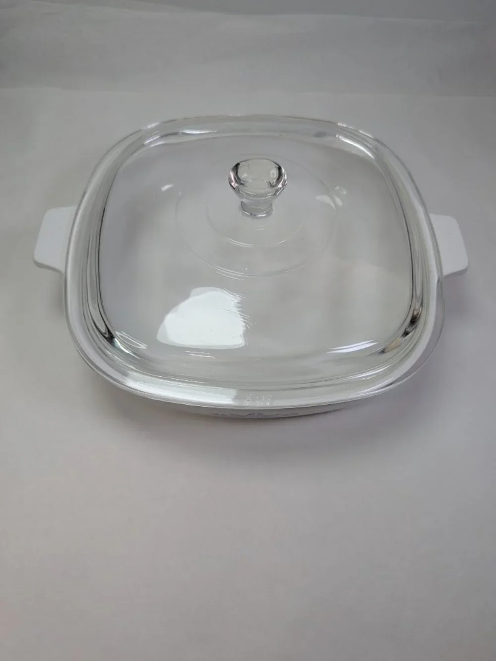 Vintage Corning Ware P-9-B Blue Cornflower Casserole & Lid MCM 80s